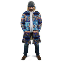 Hawaii Turtles Pattern Special Blue Cloak LT01 - Polynesian Pride