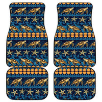 Hawaii Turtles Starfish Unique Pattern Car Mats LT01 - Polynesian Pride