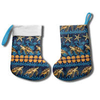 Hawaii Turtles Starfish Unique Pattern Christmas Stocking LT01 - Polynesian Pride