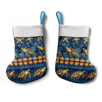 Hawaii Turtles Starfish Unique Pattern Christmas Stocking LT01 - Polynesian Pride