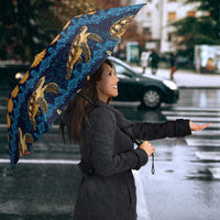 Hawaii Turtles Starfish Unique Pattern Umbrella LT01 - Polynesian Pride