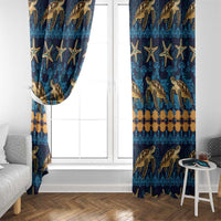 Hawaii Turtles Starfish Unique Pattern Window Curtain LT01 - Polynesian Pride