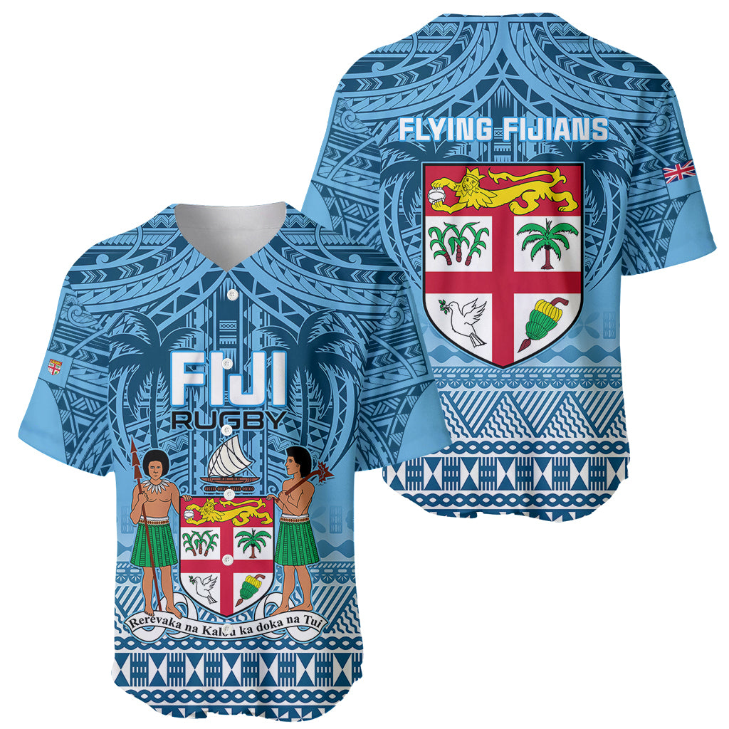 Fiji Rugby Baseball Jersey Fijian Go 2023 World Cup LT01 - Polynesian Pride