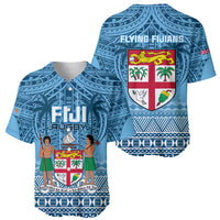 Fiji Rugby Baseball Jersey Fijian Go 2023 World Cup LT01 - Polynesian Pride