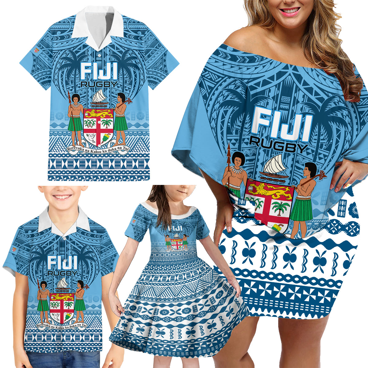 fiji-rugby-family-matching-off-shoulder-short-dress-and-hawaiian-shirt-fijian-go-2023-world-cup