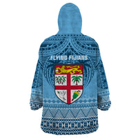 Fiji Rugby Wearable Blanket Hoodie Fijian Go 2023 World Cup LT01 - Polynesian Pride