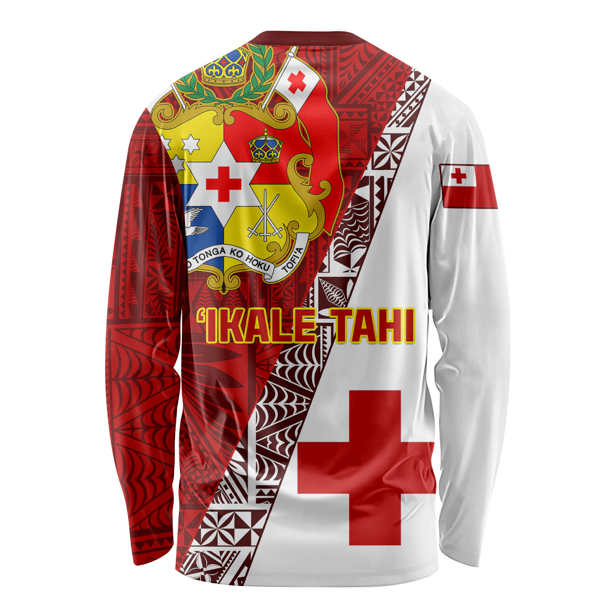 Tonga Rugby Long Sleeve Shirt Tongan Go 2023 World Cup LT01 - Polynesian Pride