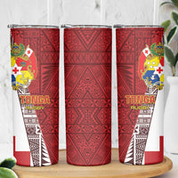 Tonga Rugby Skinny Tumbler Go Tongan LT01 - Polynesian Pride