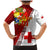 Custom Tonga Rugby Family Matching Mermaid Dress and Hawaiian Shirt Tongan Go 2023 World Cup LT01 - Polynesian Pride