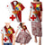 Custom Tonga Rugby Family Matching Puletasi Dress and Hawaiian Shirt Tongan Go 2023 World Cup LT01 - Polynesian Pride