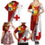 Custom Tonga Rugby Family Matching Summer Maxi Dress and Hawaiian Shirt Tongan Go 2023 World Cup LT01 - Polynesian Pride