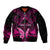 personalised-pink-out-bomber-jacket-breast-cancer-awareness-polynesian-pattern-black-version