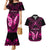 personalised-pink-out-couples-matching-mermaid-dress-and-hawaiian-shirt-breast-cancer-awareness-polynesian-pattern-black-version