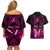 personalised-pink-out-couples-matching-off-shoulder-short-dress-and-hawaiian-shirt-breast-cancer-awareness-polynesian-pattern-black-version