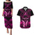 personalised-pink-out-couples-matching-puletasi-dress-and-hawaiian-shirt-breast-cancer-awareness-polynesian-pattern-black-version