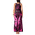 personalised-pink-out-tank-maxi-dress-breast-cancer-awareness-polynesian-pattern-black-version