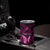 Personalised Pink Out Tumbler Cup Breast Cancer Awareness Polynesian Pattern Black Version