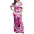 personalised-pink-out-family-matching-off-shoulder-maxi-dress-and-hawaiian-shirt-breast-cancer-awareness-polynesian-pattern-white-version