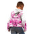 Personalised Pink Out Kid Hoodie Breast Cancer Awareness Polynesian Pattern White Version LT01 - Polynesian Pride