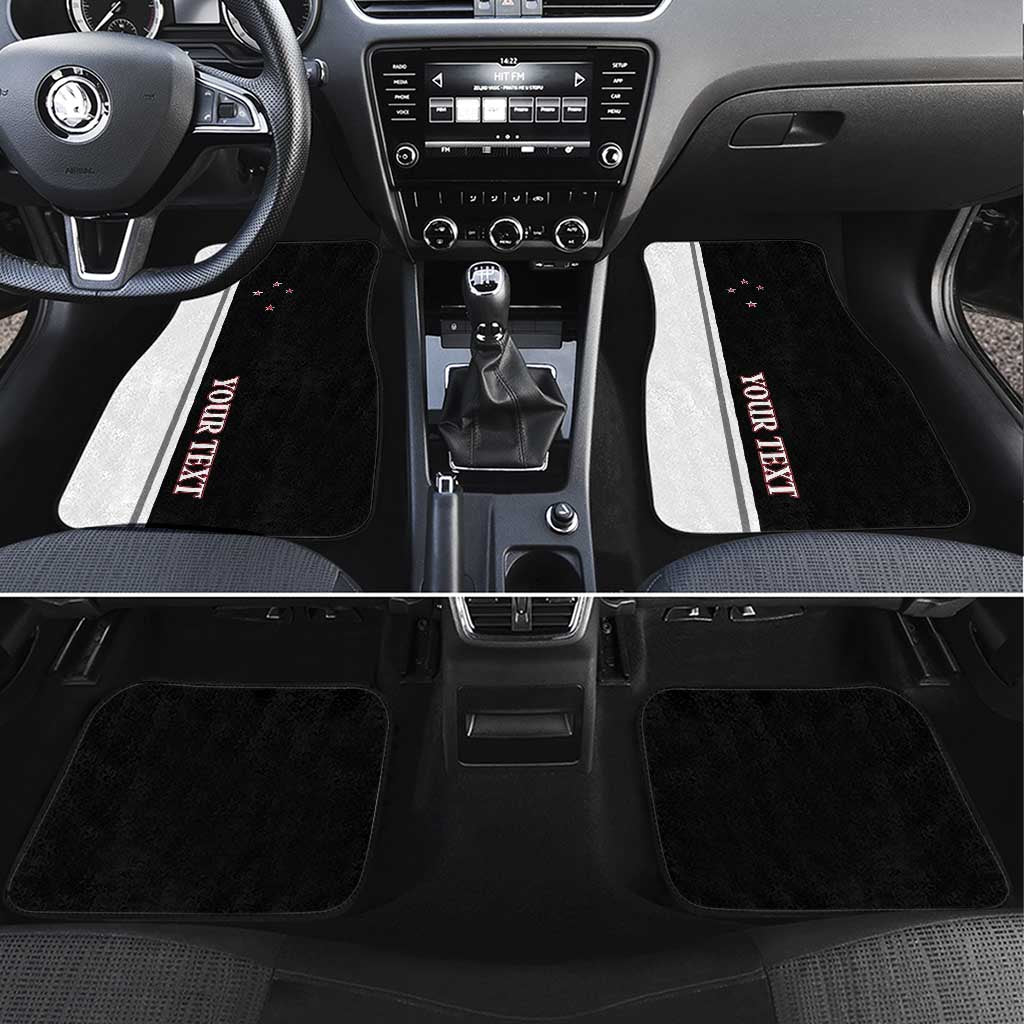 New Zealand 2025 Archery Basic Car Mats Archery NZ LT01 Set 4pcs Black - Polynesian Pride