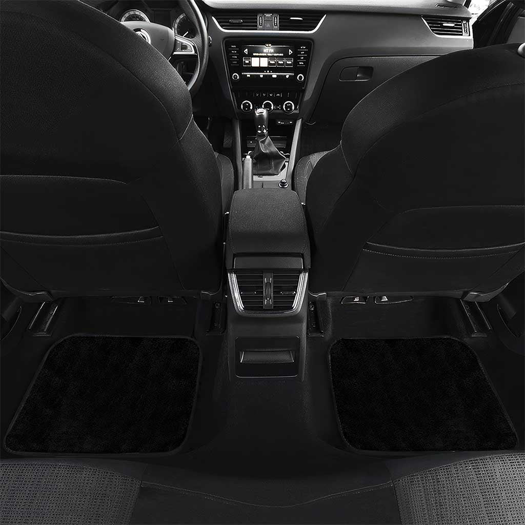 New Zealand 2025 Archery Basic Car Mats Archery NZ LT01 Set 2pcs - Back Black - Polynesian Pride