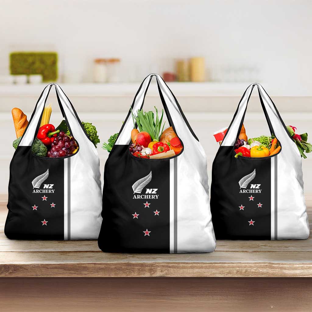 New Zealand 2025 Archery Basic Grocery Bag Archery NZ LT01 3-pack One Size Black - Polynesian Pride