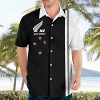 Personalised New Zealand 2025 Archery Basic Hawaiian Shirt Archery NZ LT01 - Polynesian Pride