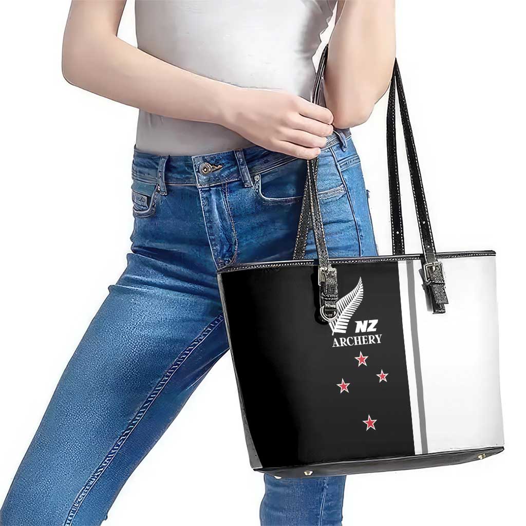 New Zealand 2025 Archery Basic Leather Tote Bag Archery NZ LT01 - Polynesian Pride