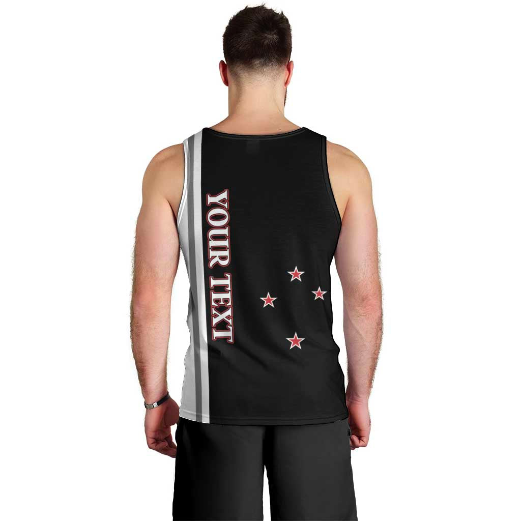 Personalised New Zealand 2025 Archery Basic Men Tank Top Archery NZ LT01 - Polynesian Pride