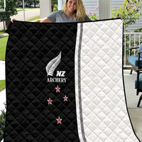 New Zealand 2025 Archery Basic Quilt Archery NZ LT01 Black - Polynesian Pride