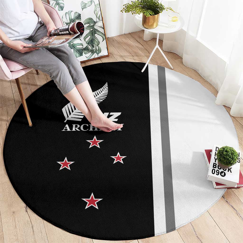 New Zealand 2025 Archery Basic Round Carpet Archery NZ LT01 - Polynesian Pride