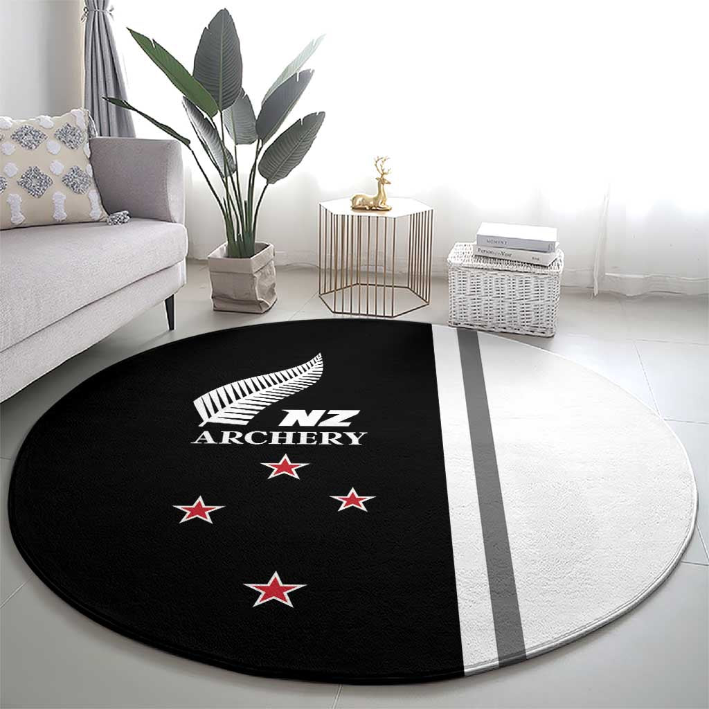 New Zealand 2025 Archery Basic Round Carpet Archery NZ LT01 - Polynesian Pride