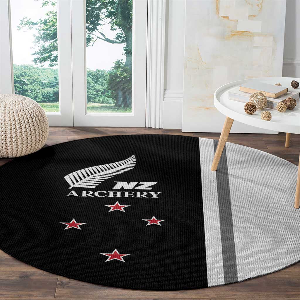 New Zealand 2025 Archery Basic Round Carpet Archery NZ LT01 - Polynesian Pride