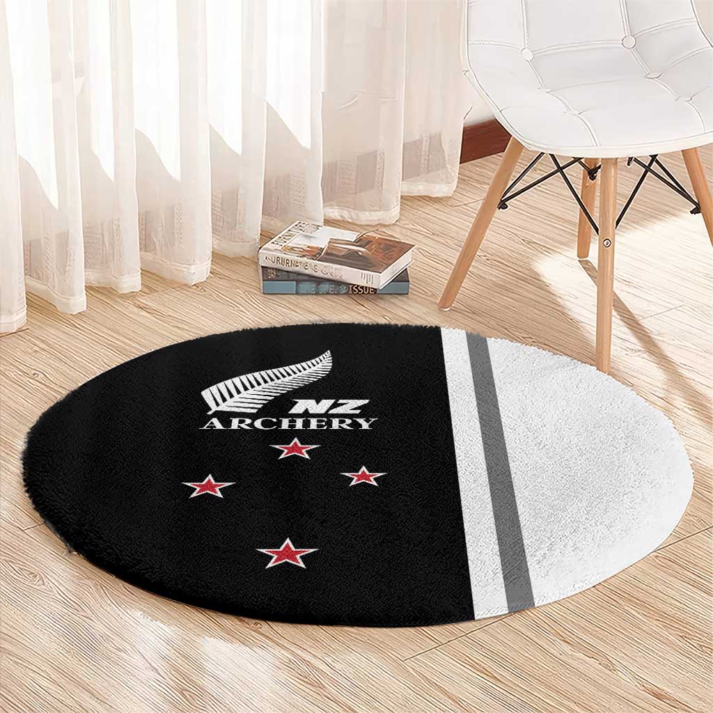 New Zealand 2025 Archery Basic Round Carpet Archery NZ LT01 - Polynesian Pride