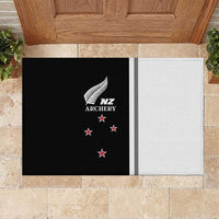 New Zealand 2025 Archery Basic Rubber Doormat Archery NZ LT01 Black - Polynesian Pride
