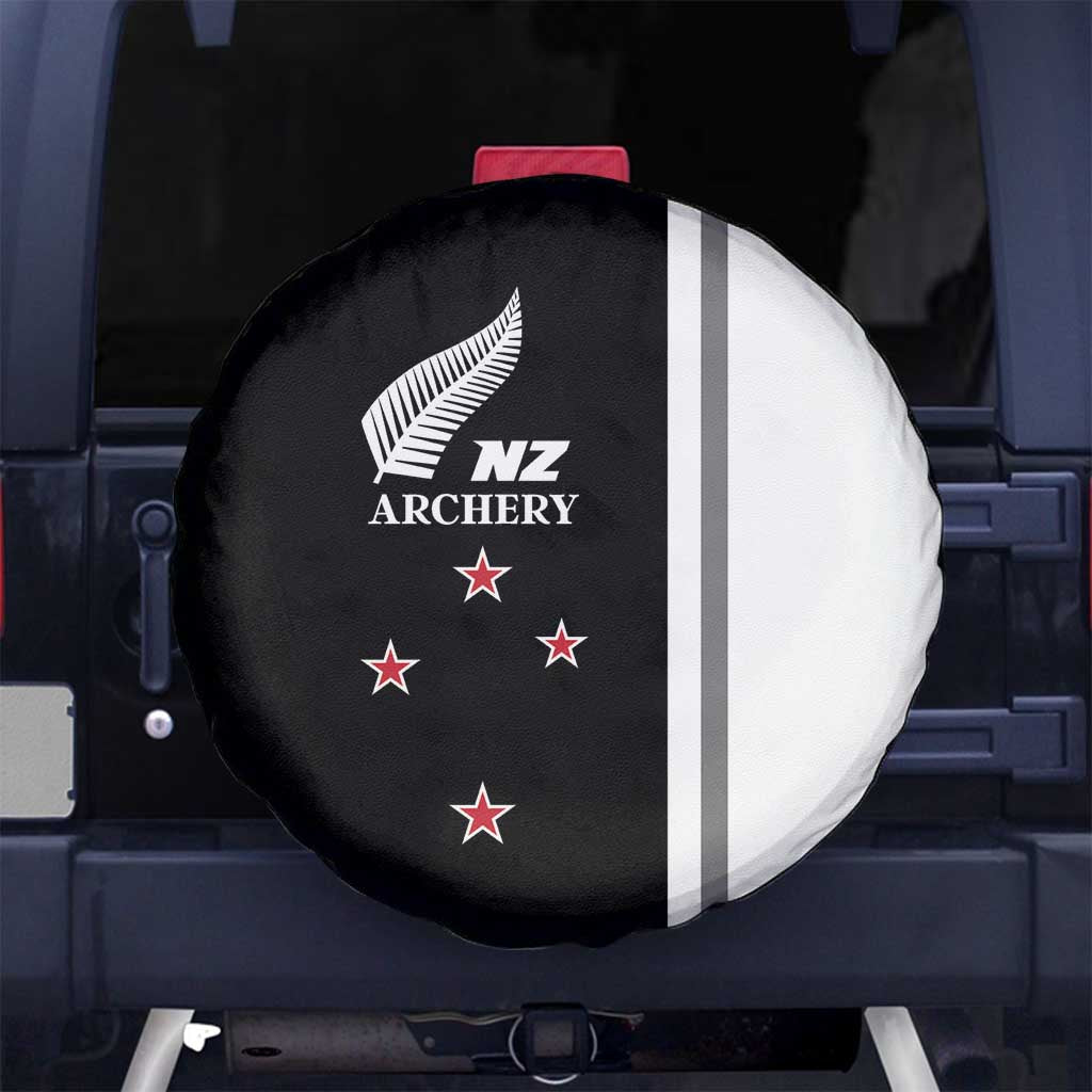 New Zealand 2025 Archery Basic Spare Tire Cover Archery NZ LT01 No hole Black - Polynesian Pride