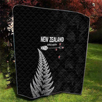 New Zealand 2025 Archery Quilt Aotearoa Silver Arrows Black LT01 - Polynesian Pride