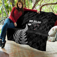 New Zealand 2025 Archery Quilt Aotearoa Silver Arrows Black LT01 - Polynesian Pride