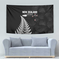 New Zealand 2025 Archery Tapestry Aotearoa Silver Arrows Black LT01 - Polynesian Pride