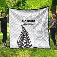 New Zealand 2025 Archery Quilt Aotearoa Silver Arrows White LT01 - Polynesian Pride
