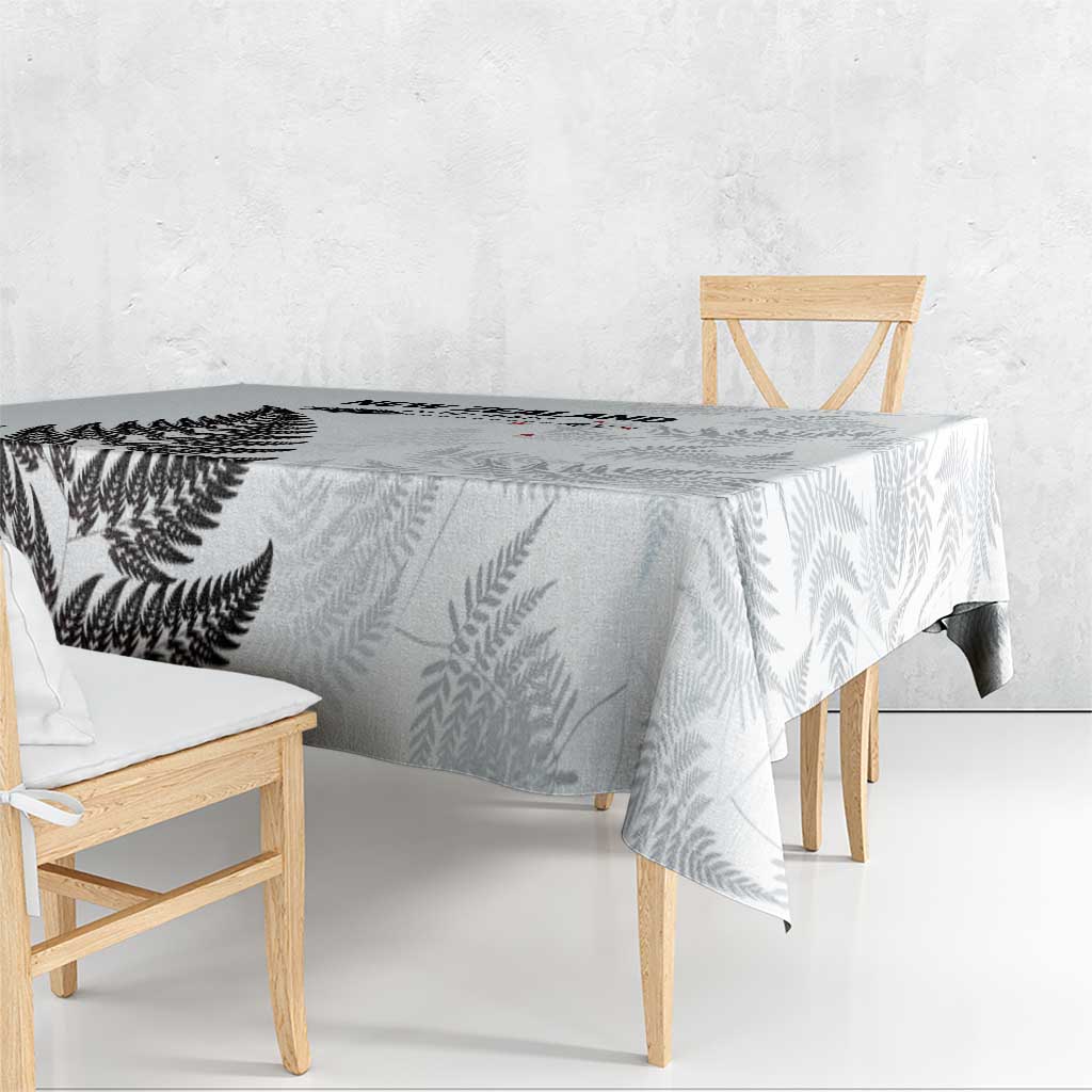 New Zealand 2025 Archery Tablecloth Aotearoa Silver Arrows White LT01 - Polynesian Pride