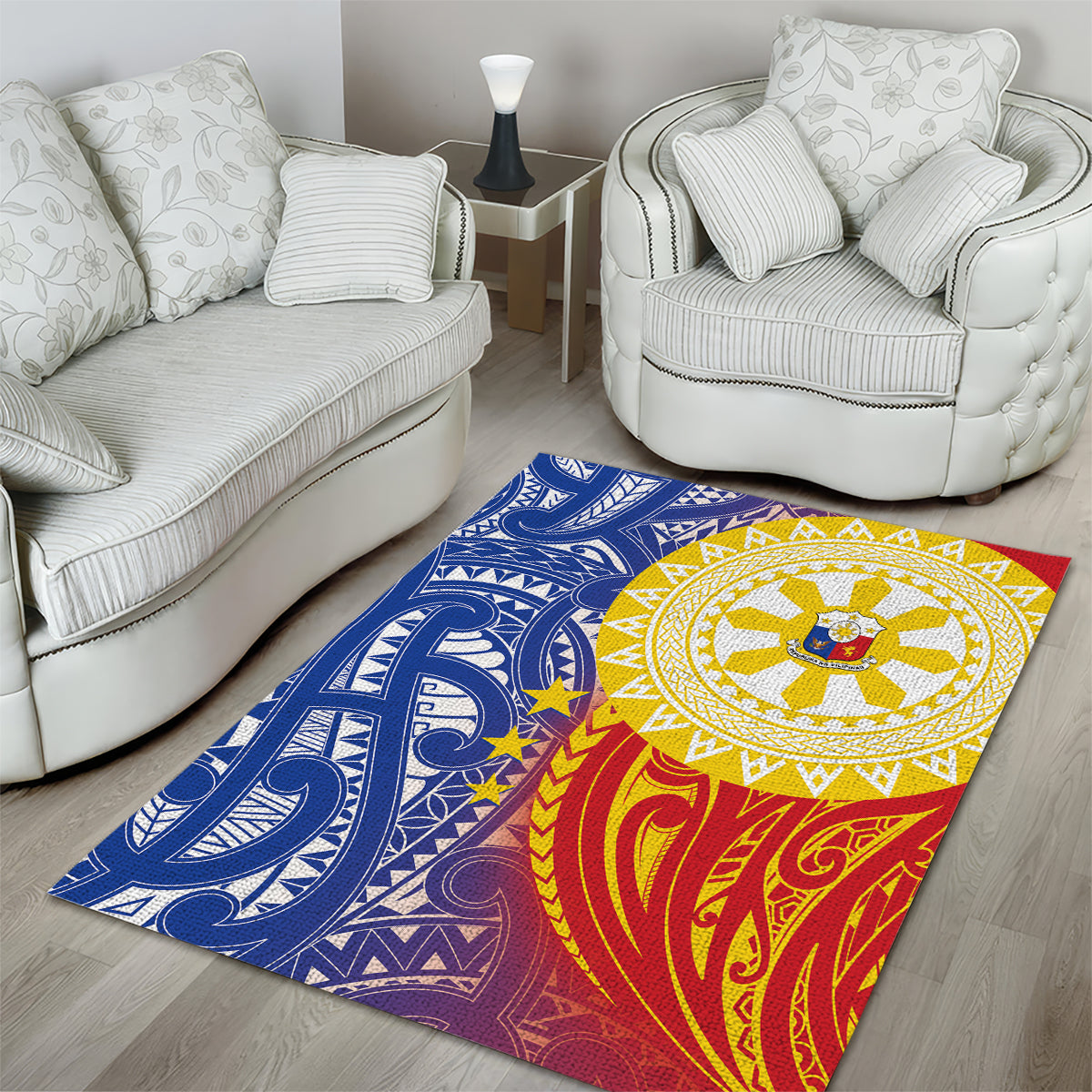 Philippines Area Rug Pilipinas Polynesian Pattern LT01 - Polynesian Pride