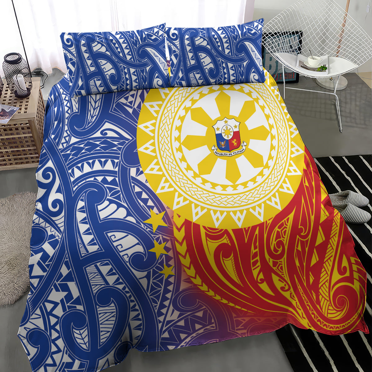 Philippines Bedding Set Pilipinas Polynesian Pattern LT01 - Polynesian Pride