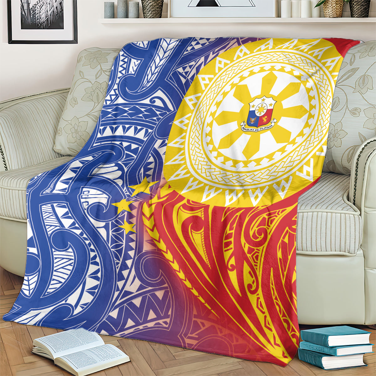 Philippines Blanket Pilipinas Polynesian Pattern LT01 - Polynesian Pride