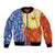 Philippines Bomber Jacket Pilipinas Polynesian Pattern