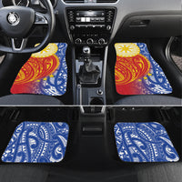 Philippines Car Mats Pilipinas Polynesian Pattern LT01 Set 4pcs Art - Polynesian Pride