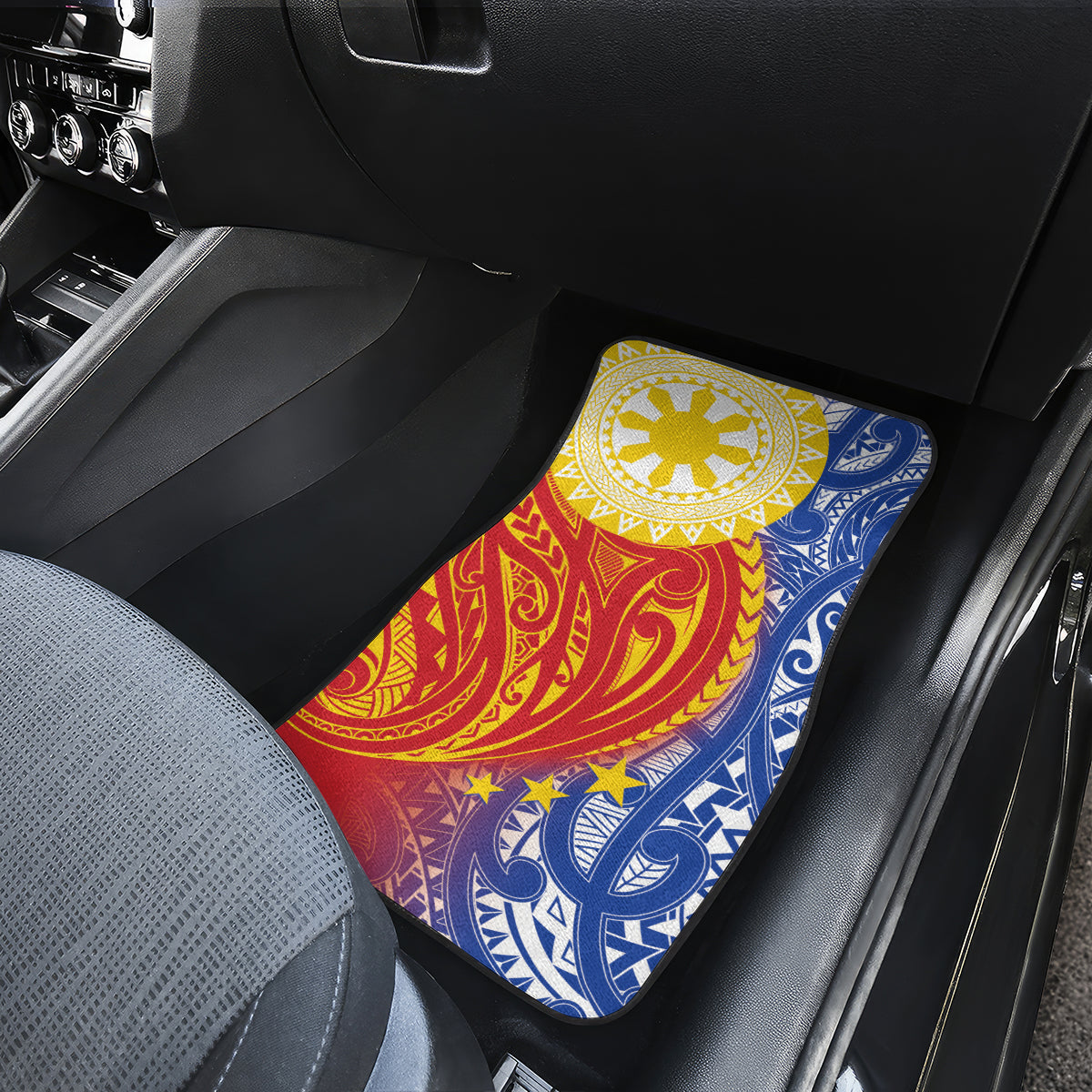 Philippines Car Mats Pilipinas Polynesian Pattern LT01 - Polynesian Pride