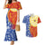 Philippines Couples Matching Mermaid Dress and Hawaiian Shirt Pilipinas Polynesian Pattern