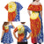 Philippines Family Matching Off Shoulder Maxi Dress and Hawaiian Shirt Pilipinas Polynesian Pattern