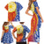 Philippines Family Matching Short Sleeve Bodycon Dress and Hawaiian Shirt Pilipinas Polynesian Pattern